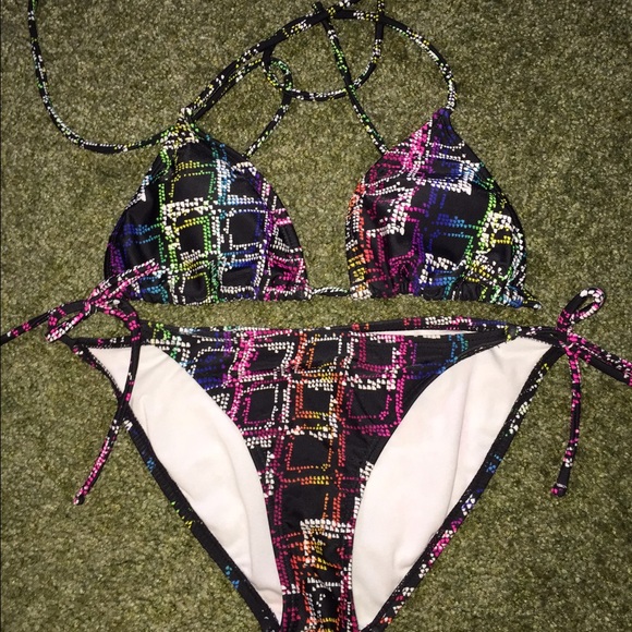 Colorful bikini