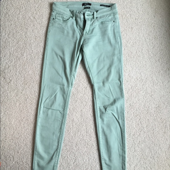 Urban Outfitter mid rise mint green pants