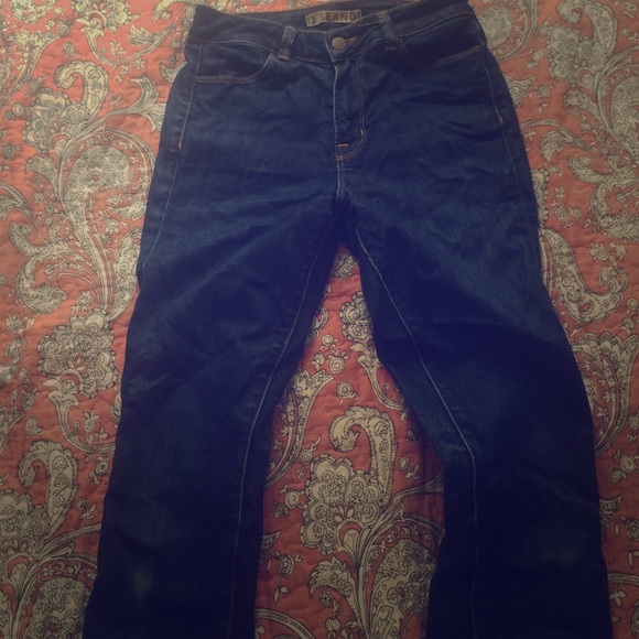 High waisted skinny skinny jeans