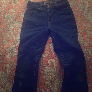 High waisted skinny skinny jeans