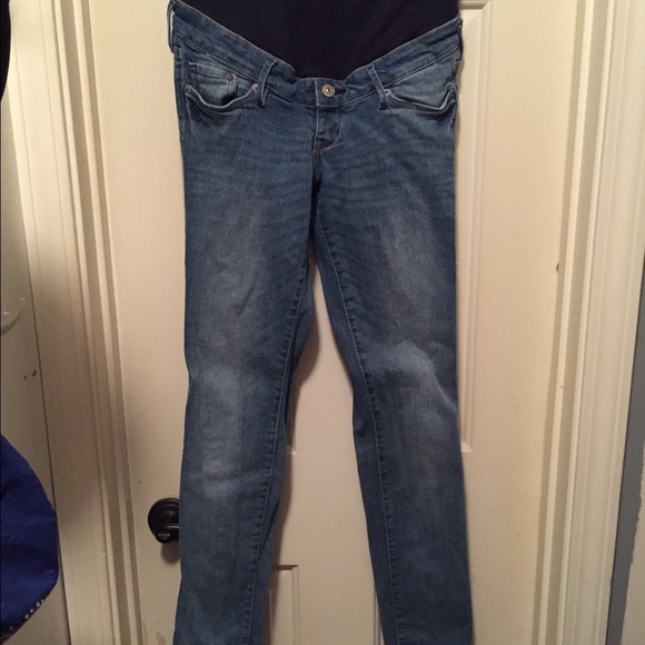 Full panel maternity jeans