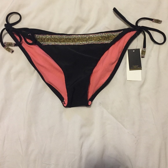 Ninety Six Degrees black swim bottoms