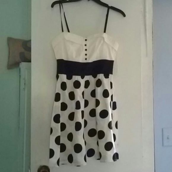 Rockabilly polka dot dress