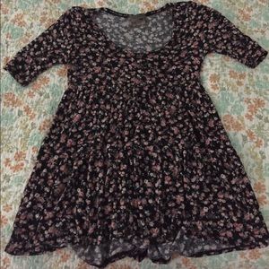 Floral babydoll style top