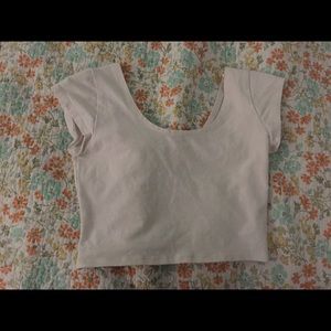 White Crop Top