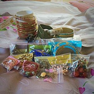 HUGE boho jewelry lot!