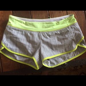 Lululemon run swiftly shorts