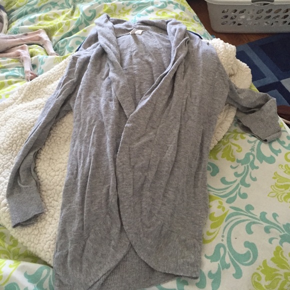 Gray sweater