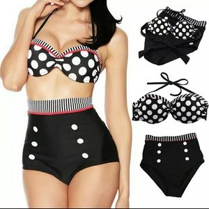 High Waisted Bikini Swimsuit