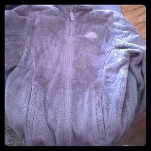 TheNorthFace Fleece Jacket, Grey.