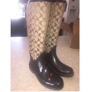 Coach tristee rain boots