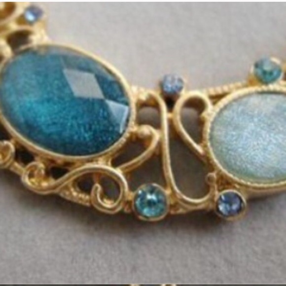 Crystal moon boho necklace - Picture 4 of 4