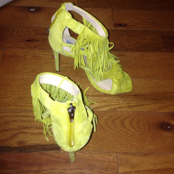 Steve Madden Fringe Heels