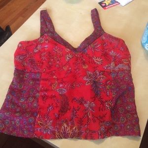 Free people patterned tank