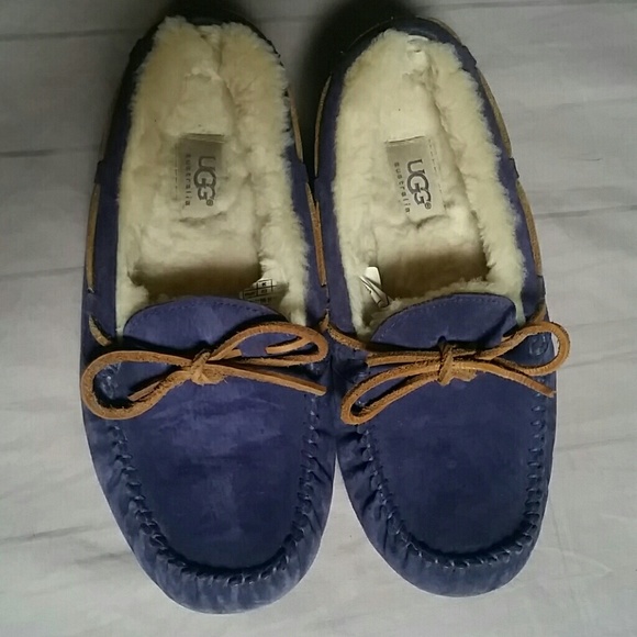 Purple UGG Moccasins