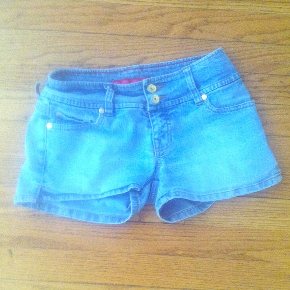 High waisted shorts