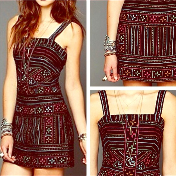 Free people embroidered dress