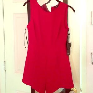 Red Forever 21 romper