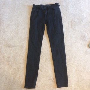 Black American Eagle Hi-Rise Jegging