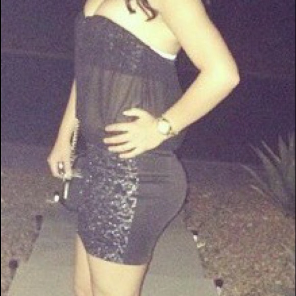 Black & Silver Dress