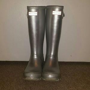 Silver Hunter Brand Rain Boots