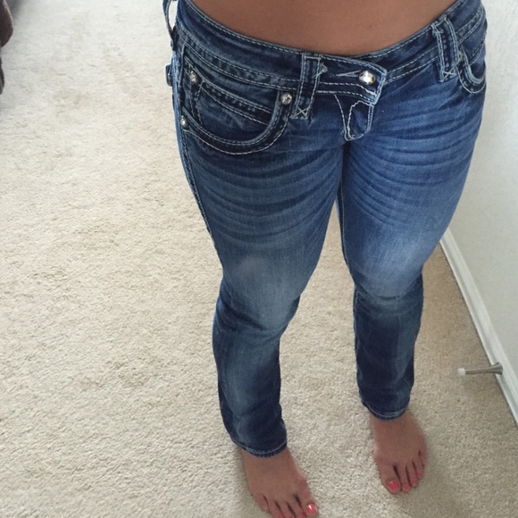 Rock Revival studded skinny jeans - Picture 3 of 4