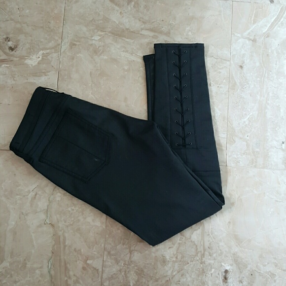 Rag and Bone Devi lace up jean NWOT