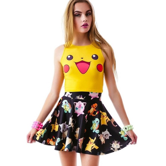 Pikachu crop tank **pre-order**