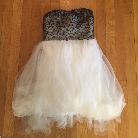 Sequin and Tulle Formal Dress
