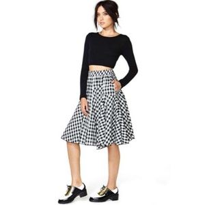 nasty gal mayhem skirt