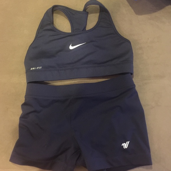 Nike Tops - Nike & Varsity Navy Set