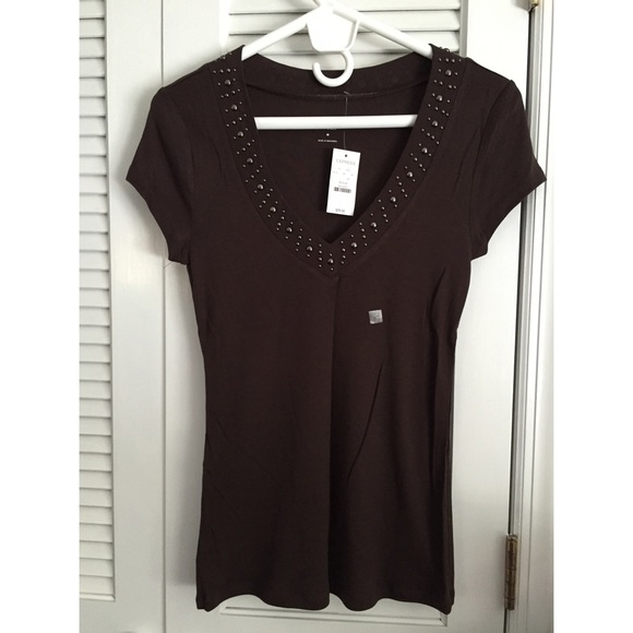 🆕Brown Short Sleeve Shirt