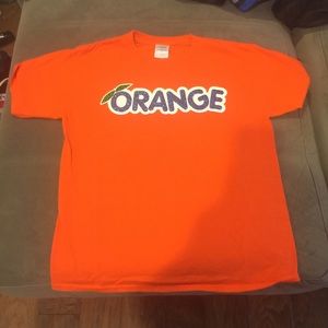FLASH SALE Stingray Allstars Orange Glitter Tshirt