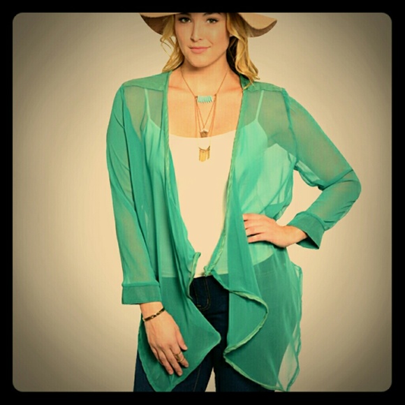 Beautiful Faux Leather Trim Jacket