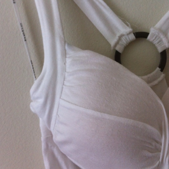 bebe white top - Picture 2 of 3