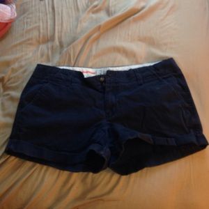 Navy blue shorts