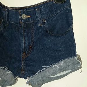 Levi cutoffs highwaist