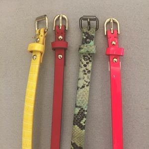 Skinny belts bundle