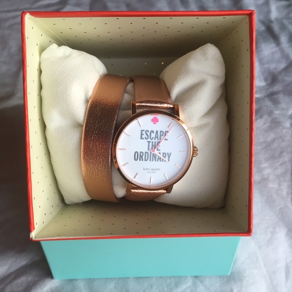 kate spade Jewelry - kate spade escape the ordinary wrap watch