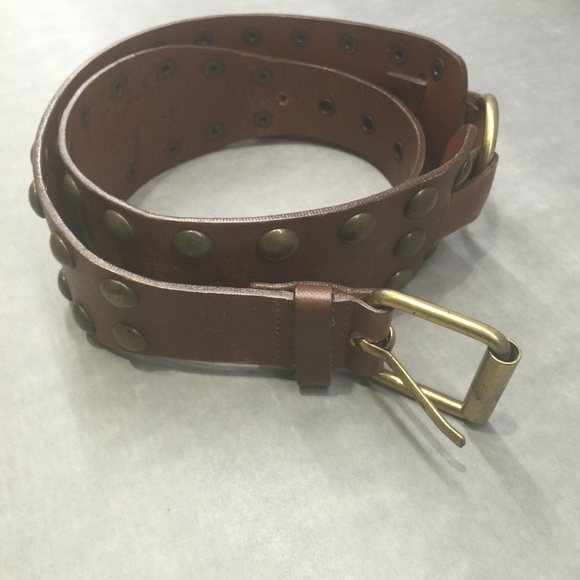 Genuine leather belt