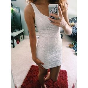 Lacey, white Hollister dress! Only worn once!