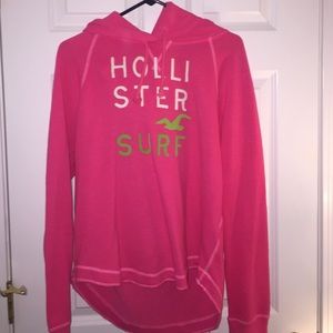 Pink Hollister sweatshirt