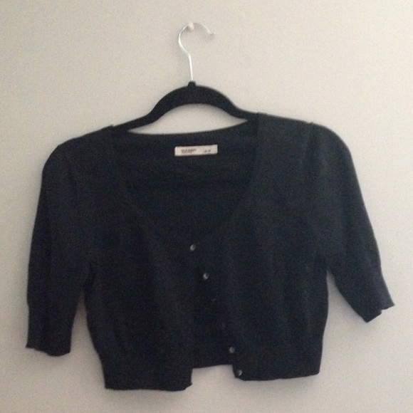 Cropped cardigan
