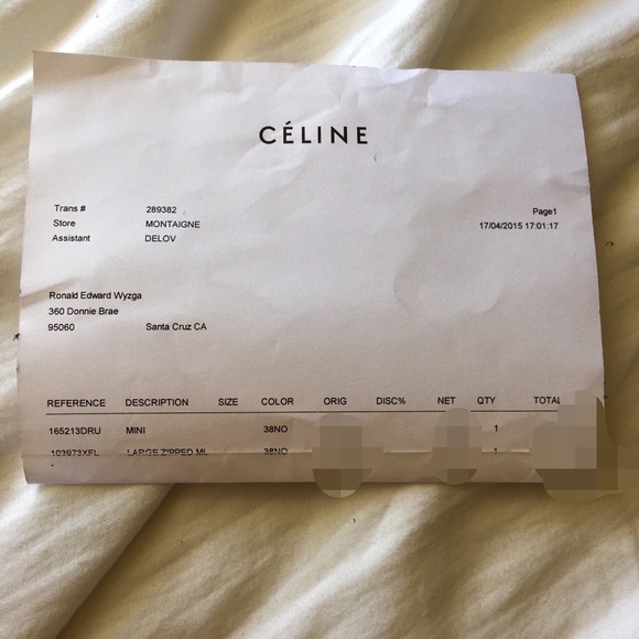 βSOLD β CELINE mini luggage tote - Picture 4 of 4