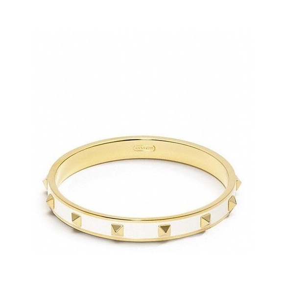 Authentic Coach studded bangle