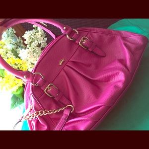Fushia pink Juicy Couture satchel