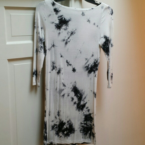 Tie Dye Cotton Mini Dress