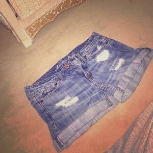 American eagle jean shorts