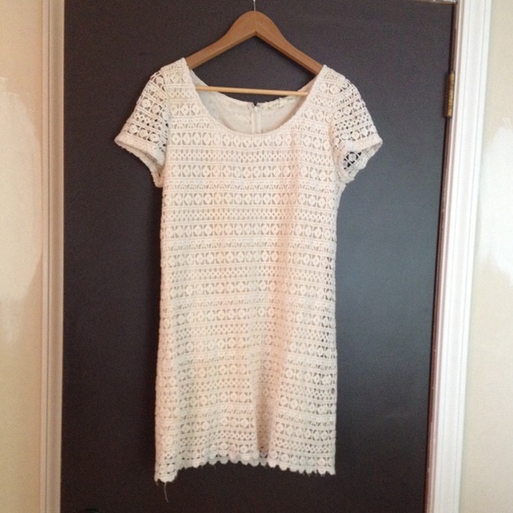 Cream colored dress