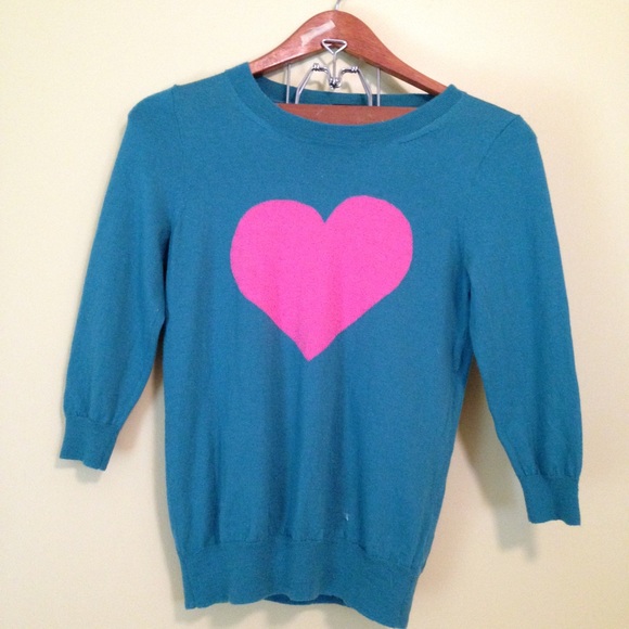 💫💫J CREW HEART SWEATER 💗